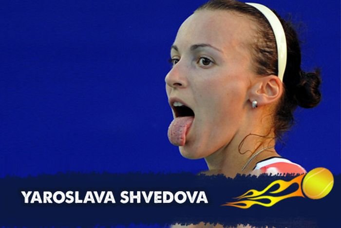 Female tennis player, US Open 2011