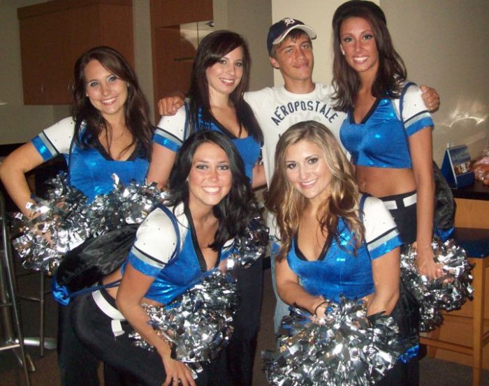 Detroit Lions NFL cheerleader girls