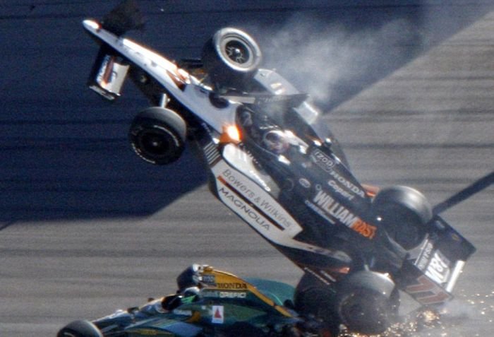 Dan Wheldon's crash