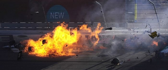 Dan Wheldon's crash