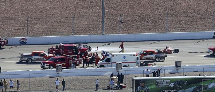 Dan Wheldon's crash