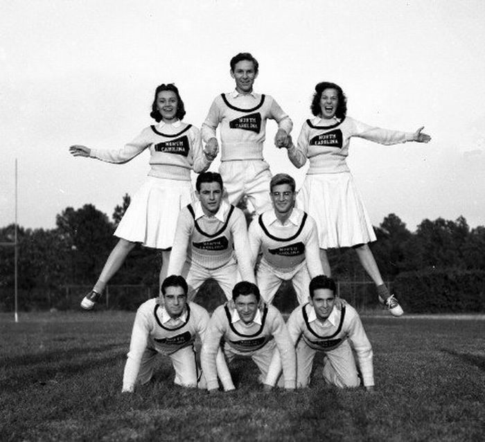 cheerleader girls then and now