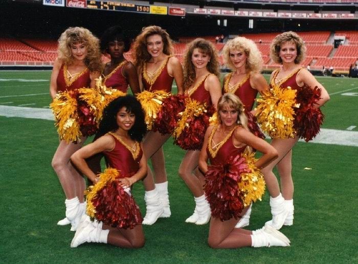 cheerleader girls then and now