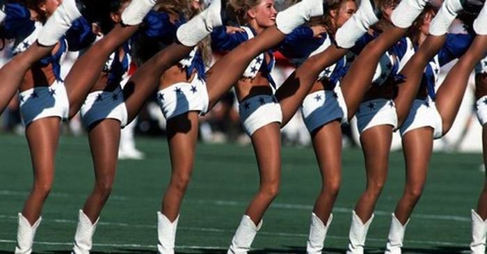 cheerleader girls then and now