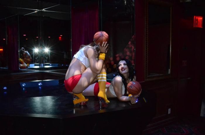 Rick's Cabaret basketball league girls