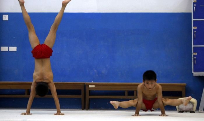 chinese gymnastics school