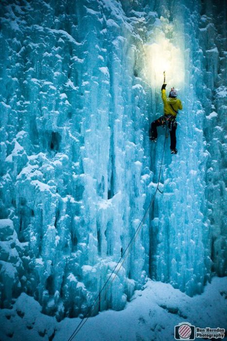 Climbing photography by Ben Herndon