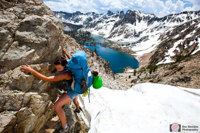 Climbing photography by Ben Herndon