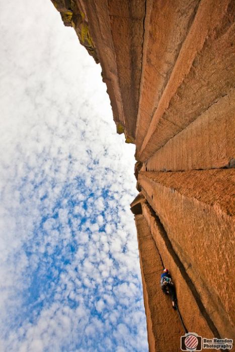 Climbing photography by Ben Herndon