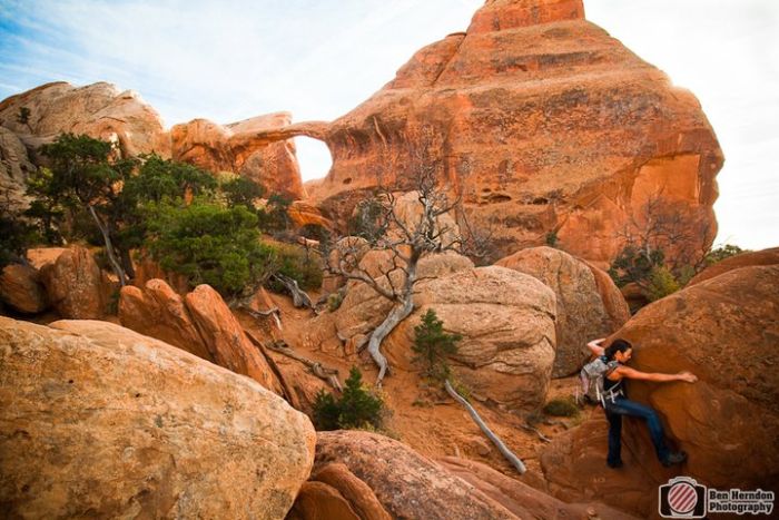 Climbing photography by Ben Herndon