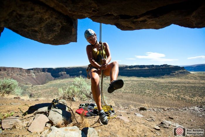 Climbing photography by Ben Herndon