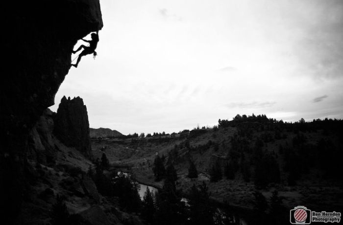 Climbing photography by Ben Herndon