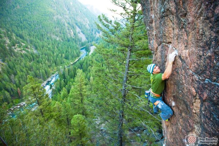 Climbing photography by Ben Herndon