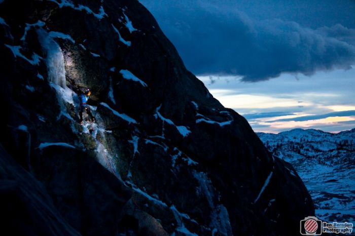 Climbing photography by Ben Herndon