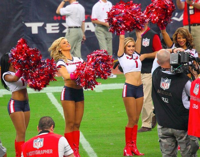 Houston Texans NFL cheerleader girls