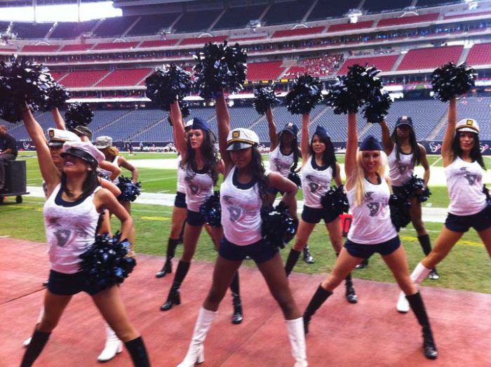 Houston Texans NFL cheerleader girls