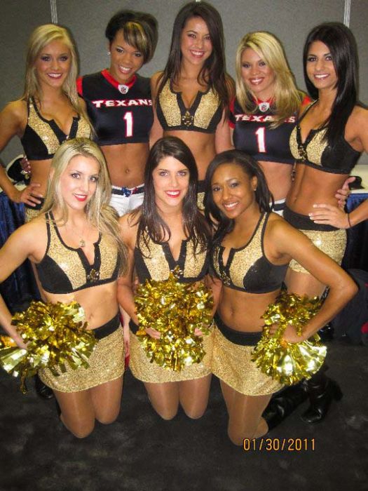 Houston Texans NFL cheerleader girls