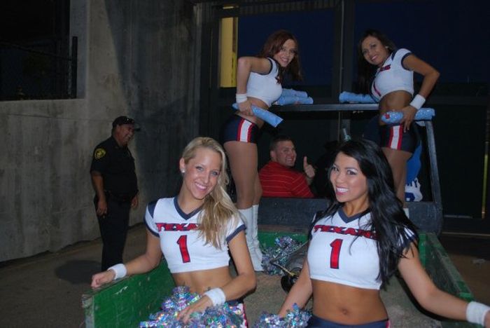 Houston Texans NFL cheerleader girls