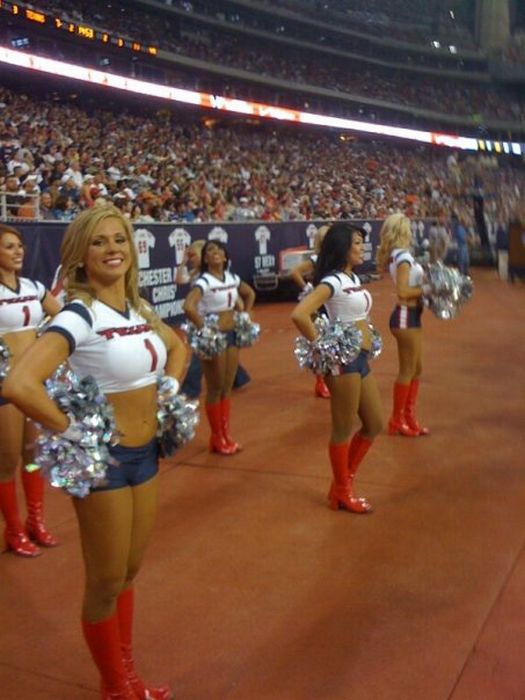 Houston Texans NFL cheerleader girls