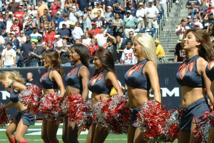 Houston Texans NFL cheerleader girls