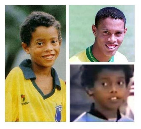 football players then and now