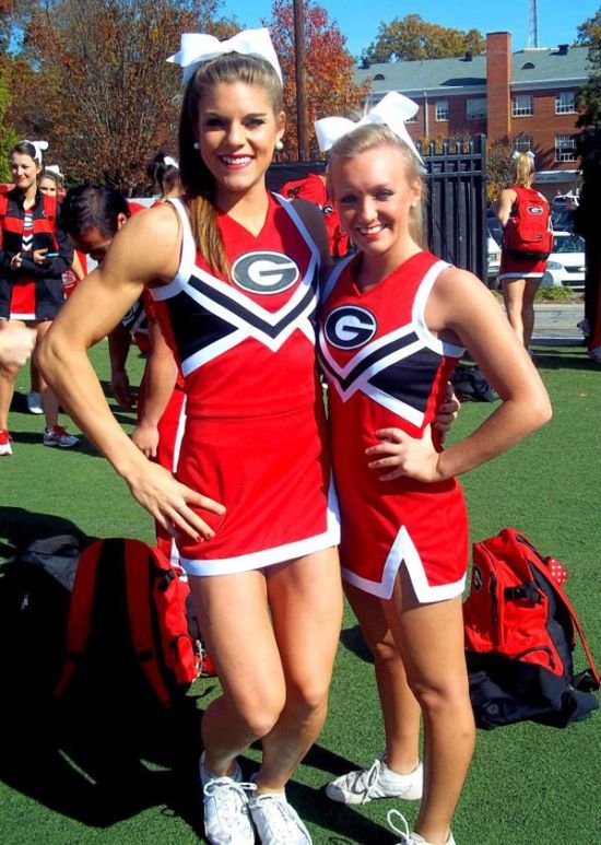 Anna Watson, University of Georgia cheerleader, Athens, Georgia, United States