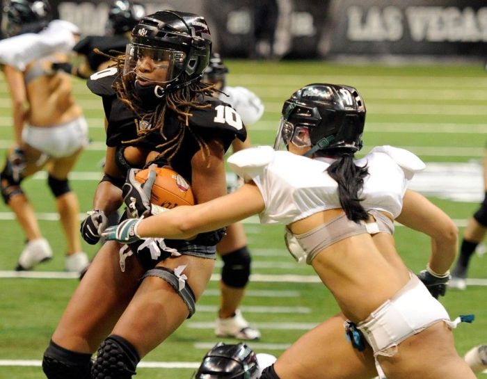 Lingerie Football League girls