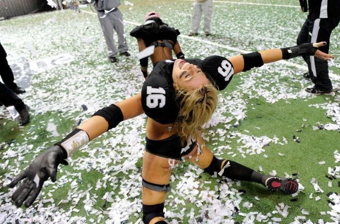 Lingerie Football League girls