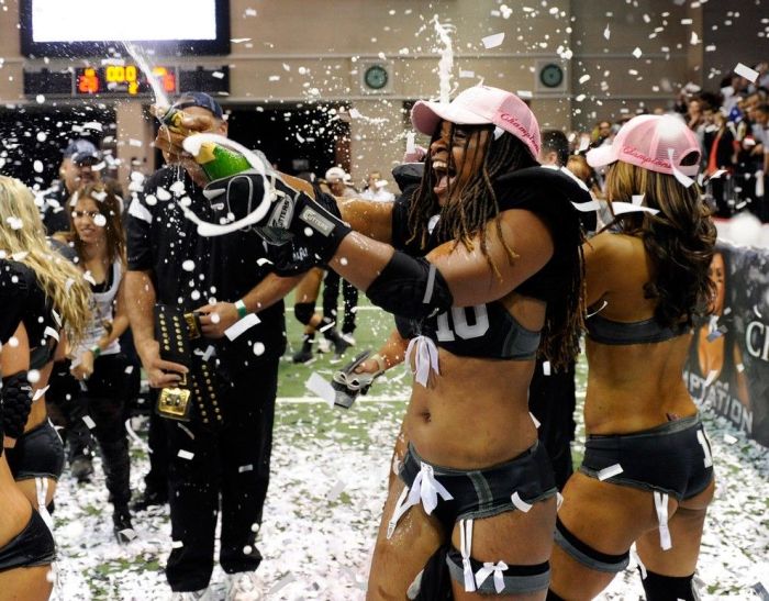 Lingerie Football League girls