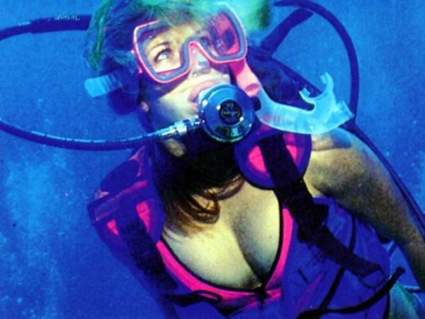 diving girl