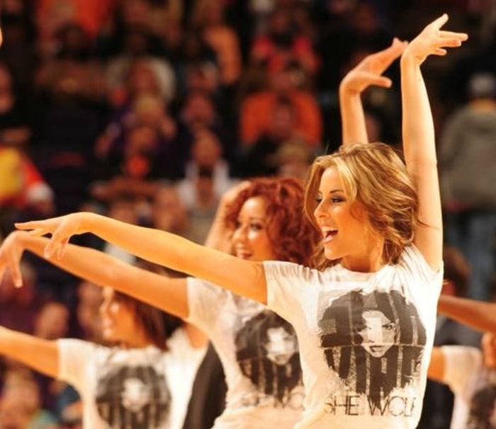 Phoenix Suns NBA cheerleader girls