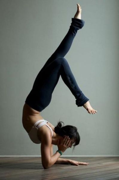 flexible gymnastic girl