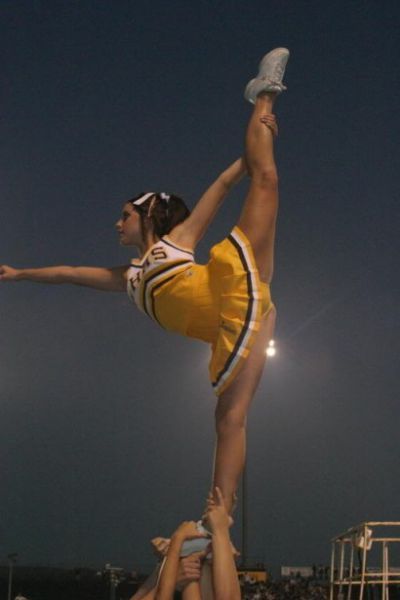 flexible gymnastic girl