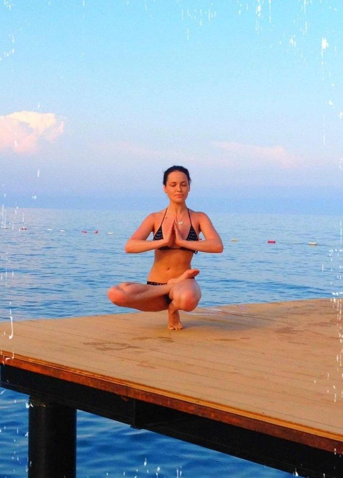 Dasha Astafieva, girl practicing yoga poses