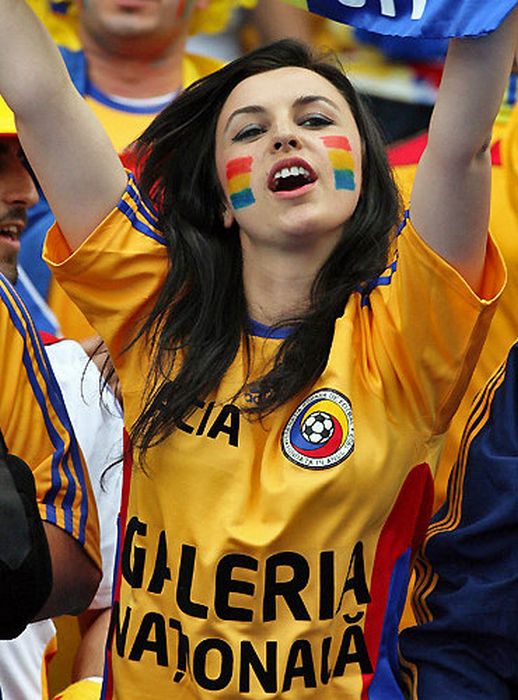 uefa euro 2012 football fan girls