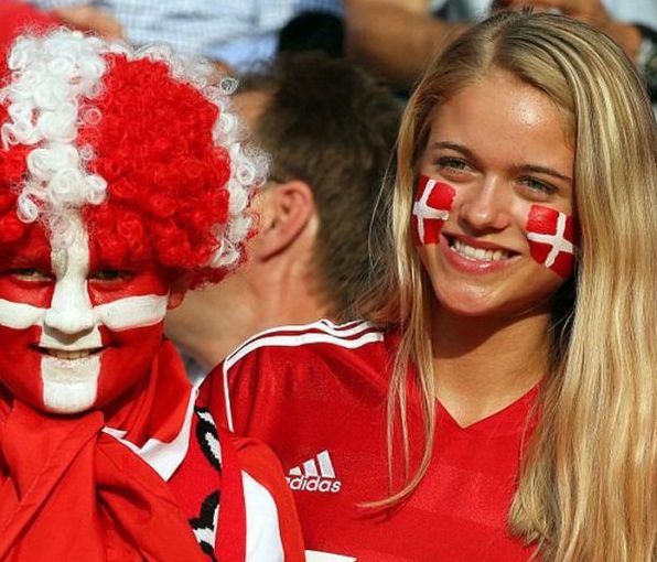 uefa euro 2012 football fan girls