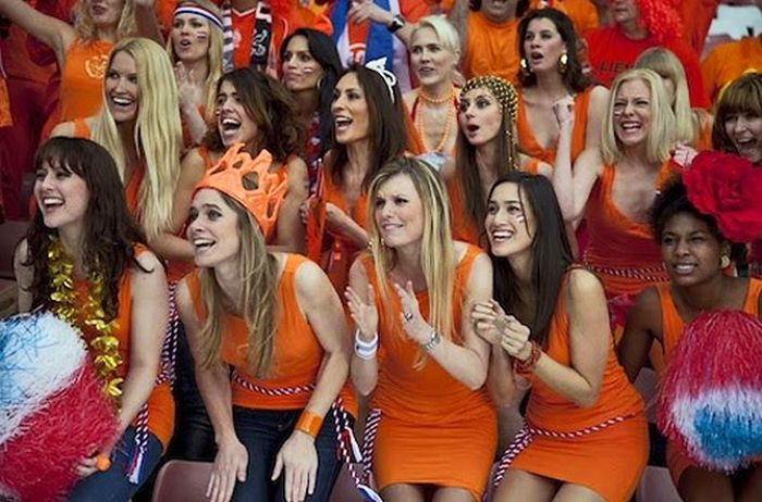 uefa euro 2012 football fan girls