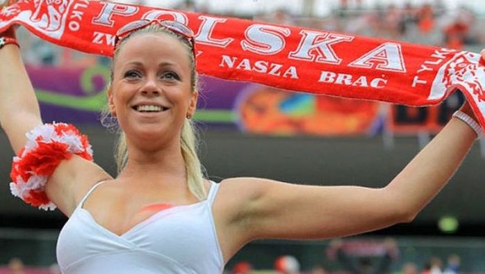 uefa euro 2012 football fan girls