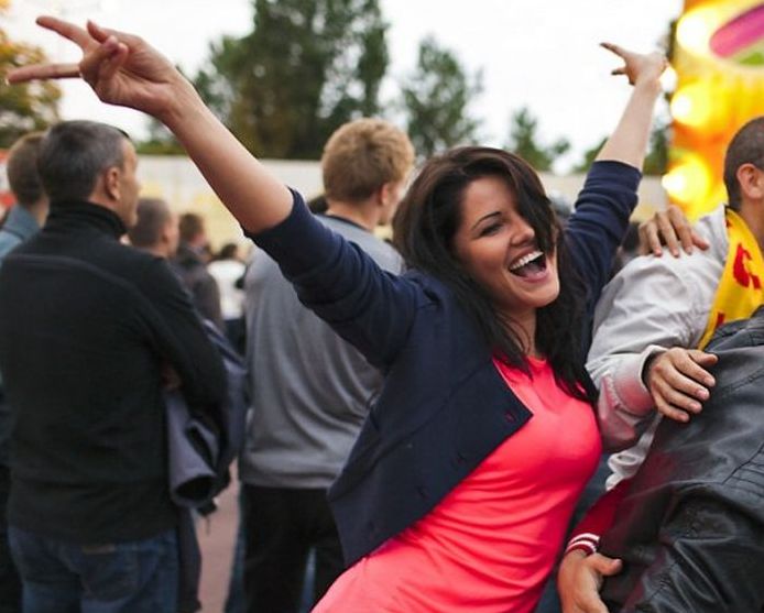 uefa euro 2012 football fan girls