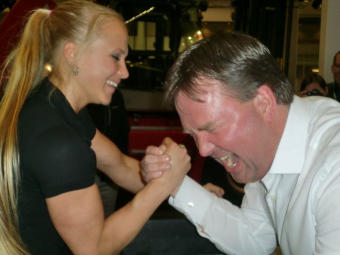 Sarah Backman, swedish arm wrestling champion of the world