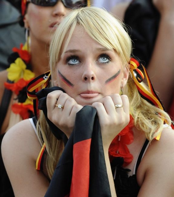 uefa euro 2012 football fan girls