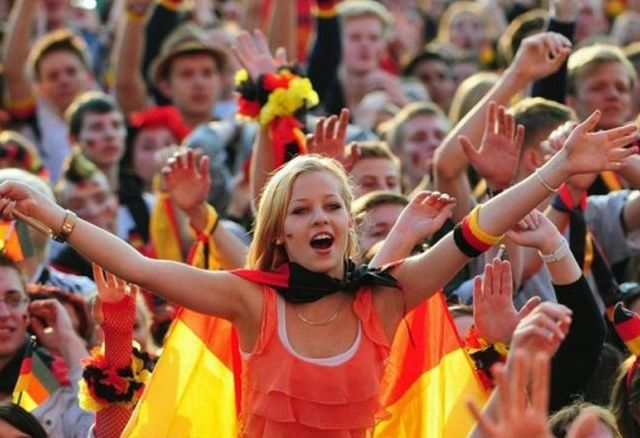 uefa euro 2012 football fan girls