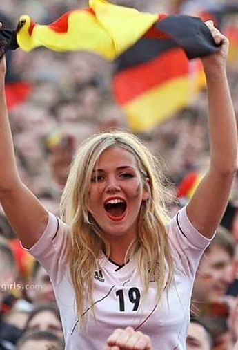 uefa euro 2012 football fan girls