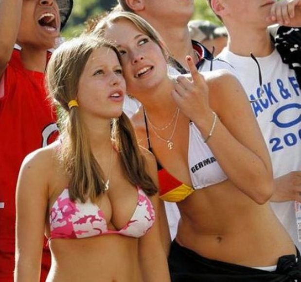 uefa euro 2012 football fan girls