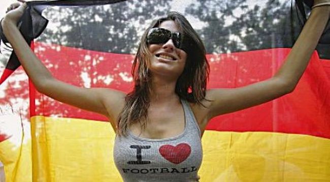 uefa euro 2012 football fan girls