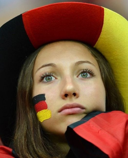 uefa euro 2012 football fan girls