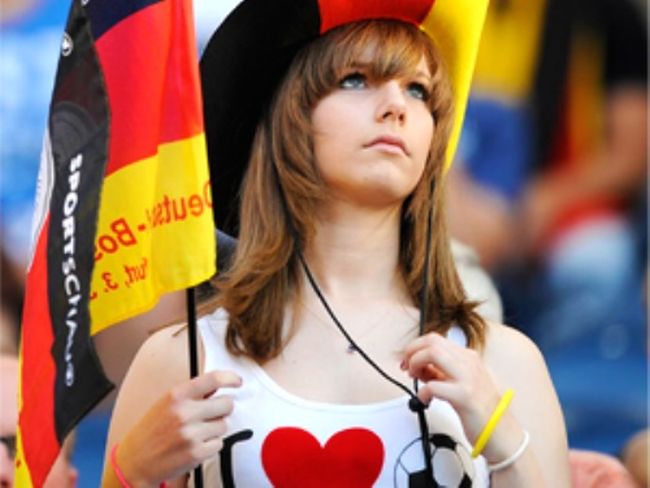 uefa euro 2012 football fan girls