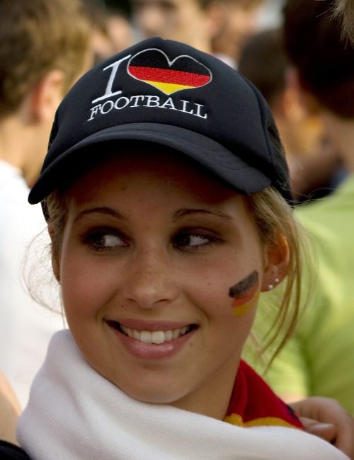 uefa euro 2012 football fan girls