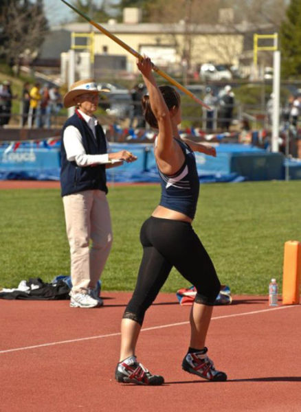 young sport girl in tight yoga pants