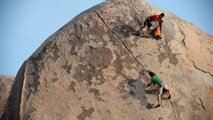 rock climbing photography